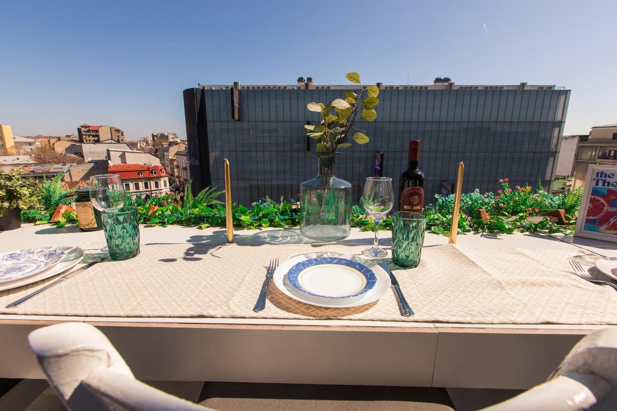 Old Town Apartment With Amazing View From The Balcony Bucarest Exterior foto